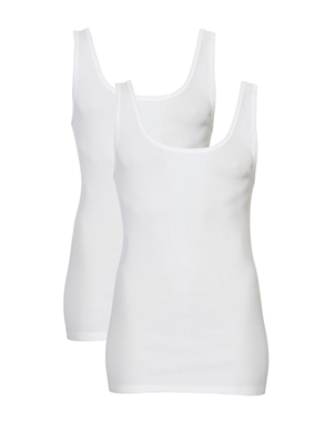 CALIDA Cotton 1:1 V-shirt white