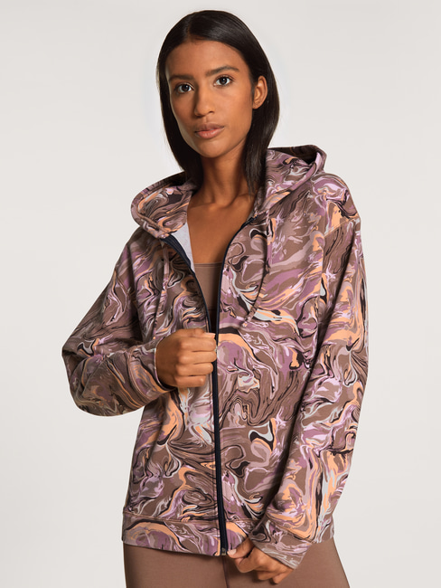 CALIDA 100% Nature Relax Sweatjacke, Cradle to Cradle Certified®
