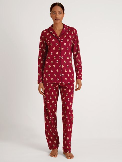 Pyjama Ours Rouge Personnalisé
