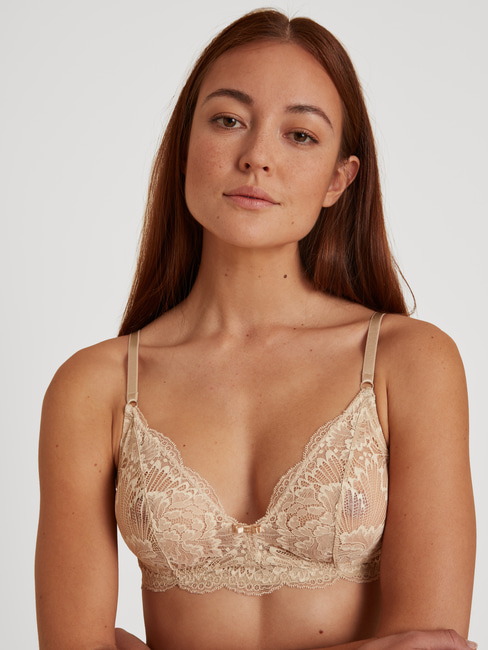 Lace Camisole Especially for You Bra Beige/Right