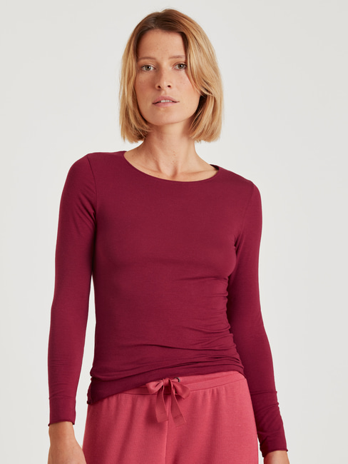 CALIDA Second Skin Top long-sleeve red