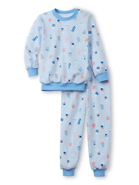 CALIDA Toddlers Icecream Pyjama à poignets pour enfants