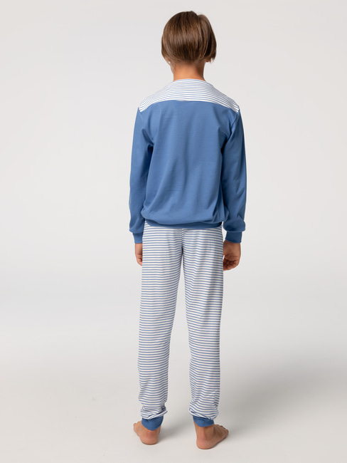 CALIDA Boys Youngster Pyjama avec bords élastiques