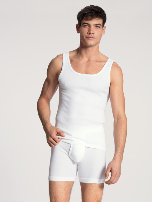 CALIDA Cotton 1:1 Athletic shirt white