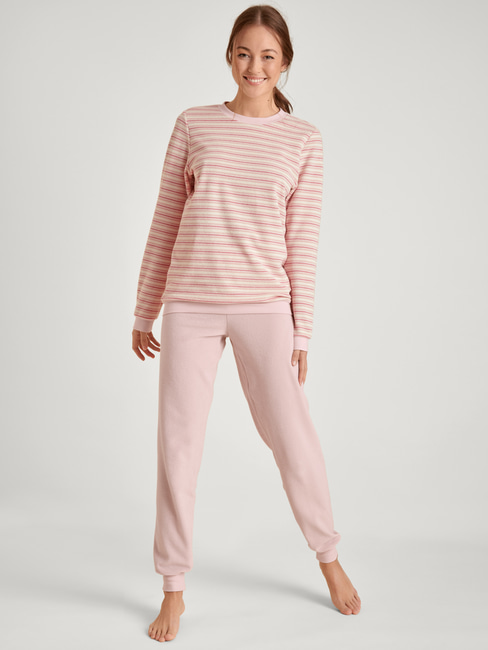 CALIDA Soft Dreams Pyjama avec bords élastiques en éponge